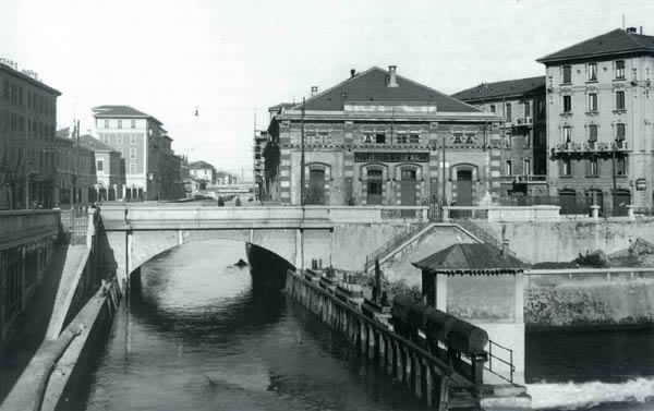 Milano. Ponte delle Gabelle. Cucine economiche
